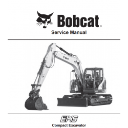 Bobcat - instrukcje napraw - schematy - DTR - service manuals - Bobcat E145